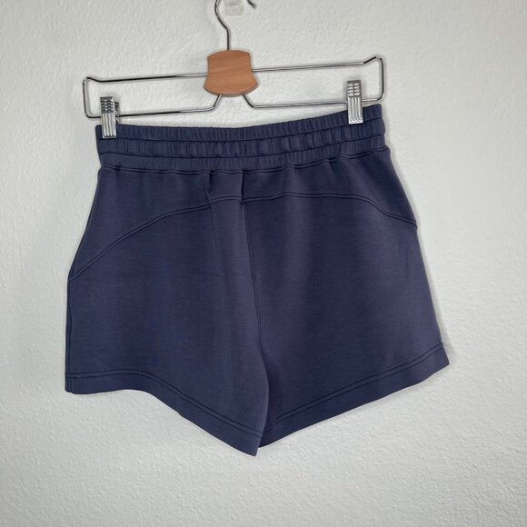 Spanx Womens AirEssentials Navy Blue 4 inch Shorts Small 50683r - Picture 6 of 9